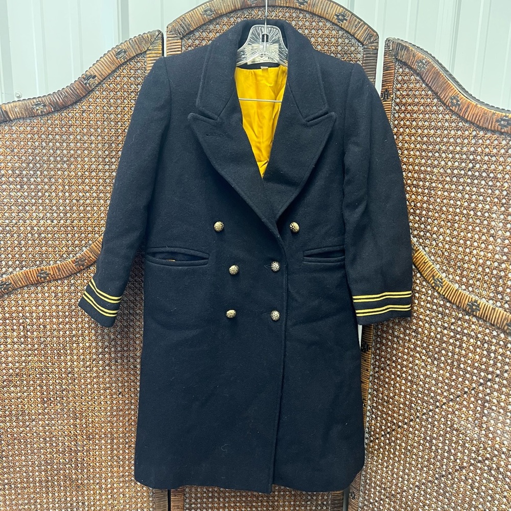 Vintage boys wool coat Braetan size 7